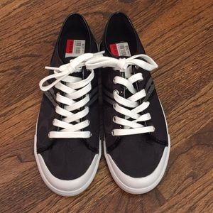 New! Coach black sneakers